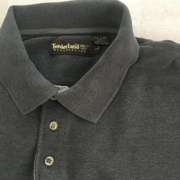 Stylish Timberland Men's Polo Shirt - Picture 5 of 7